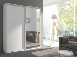 Garderobeskab Murrieta 180 (Hvid)