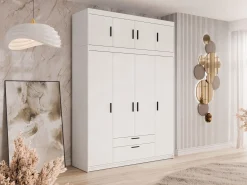 Garderobeskab Novduni 106 (Hvid)