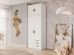 Garderobeskab Novduni 113 (Hvid)