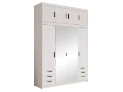 Garderobeskab Novduni 120 (Hvid)