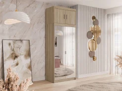 Garderobeskab Novduni 119 (Sonoma eg)