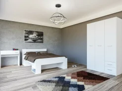 Garderobeskab Novsore 134 (Hvid)