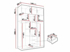 Garderobeskab Ophdome 108