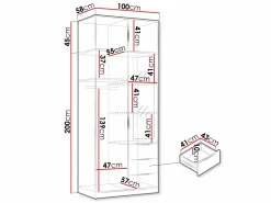 Garderobeskab Ophdome 106