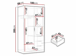 Garderobeskab Ophdome 103
