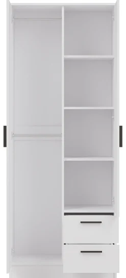 Garderobeskab Orlando 224 (Hvid)
