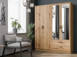 Garderobeskab Orlando 223 (Lys eg)