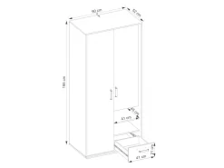 Garderobeskab Orlveno 121