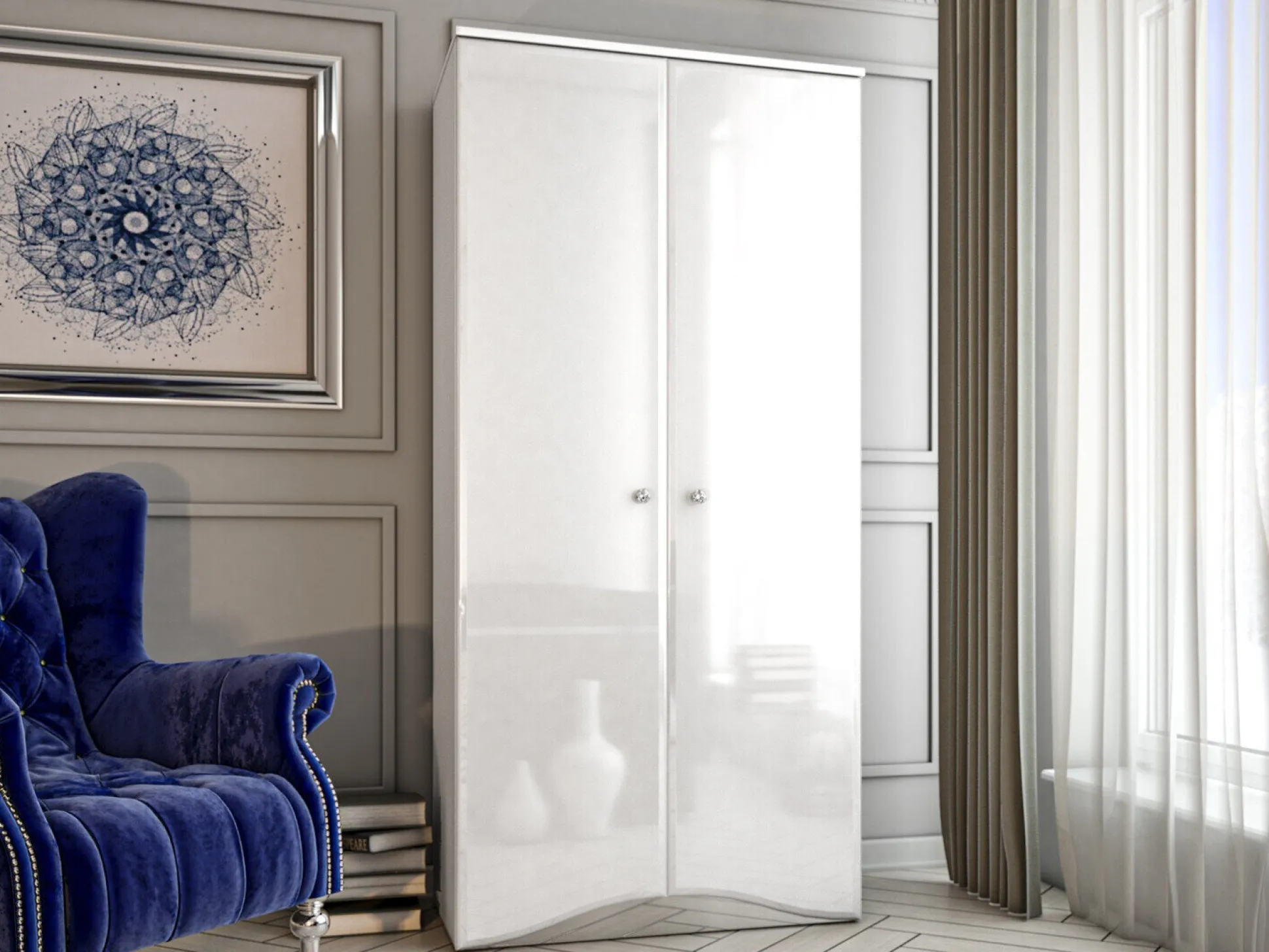 Garderobeskab Romlevo 107