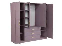 Garderobeskab Rosa I (Lilla)