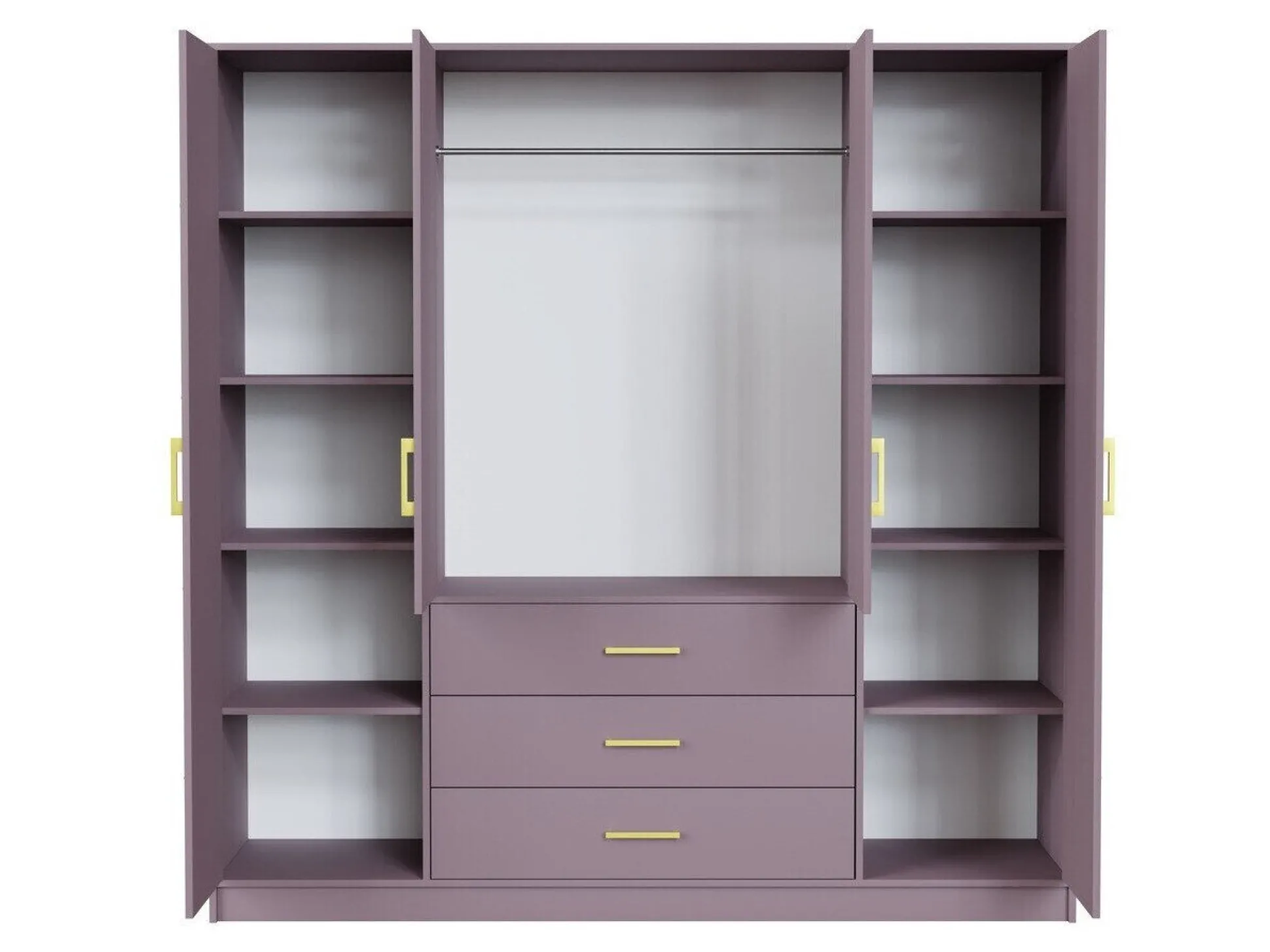 Garderobeskab Rosa I (Lilla)