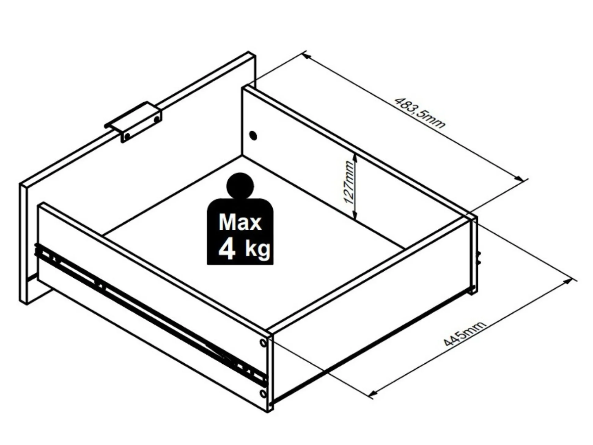 Garderobeskab Ruvmeli 105