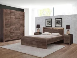 Garderobeskab Serfeno 116 (Mørk aske)