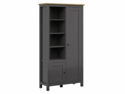 Garderobeskab Sordoro 128 (Grafit + Artisan eg)