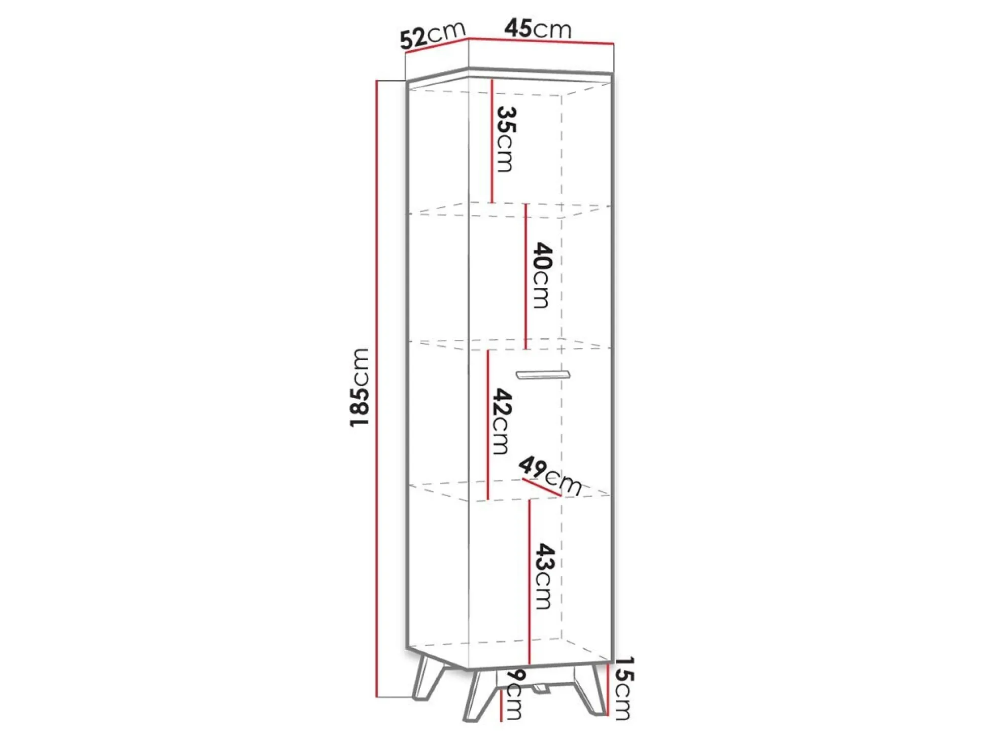 Garderobeskab Sorvera 101