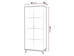 Garderobeskab Talsere 100