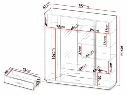 Garderobeskab Tenodeu 121