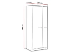 Garderobeskab Tivlue 100