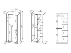 Garderobeskab Tivruve 102