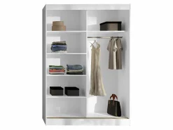 Garderobeskab Toledo 131 (Hvid)