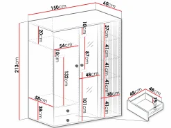 Garderobeskab Venmava 115