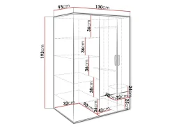 Garderobeskab Veravie 132