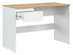 Hjemmekontorsæt Catelbi 118 (Hvid + Egetræ)