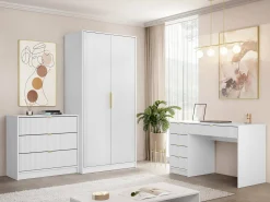 Hjemmekontorsæt Comfivo Papilio IV (Hvid)