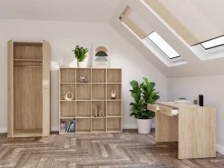 Hjemmekontorsæt Novsore 166 (Sonoma eg)