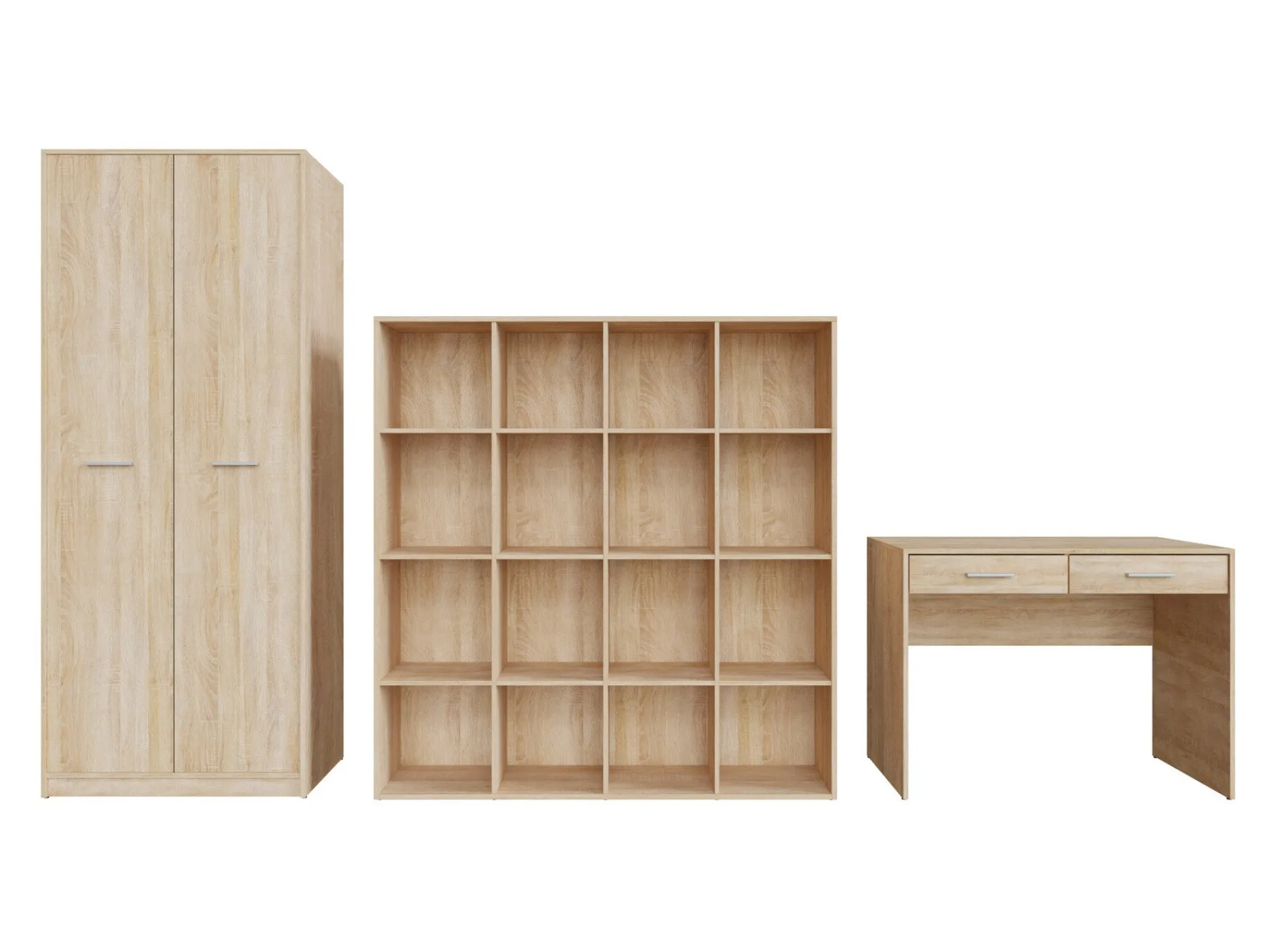 Hjemmekontorsæt Novsore 166 (Sonoma eg)