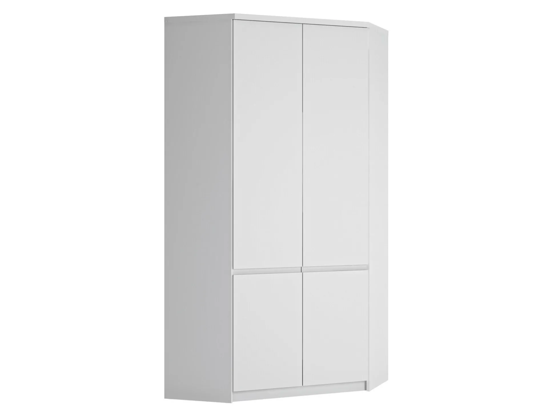 Hjørnegarderob Merfere 101 (Hvid)