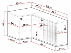 Hjørneskab Venmava 113