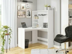 Hjørneskrivebord Claral (Hvid)