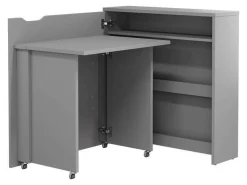 Hjørneskrivebord Concept Pro Lenart Levfere 156 (Grå)