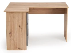 Hjørneskrivebord Houston 1950 (Grafit + Artisan eg)