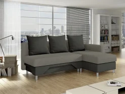 Hjørnesofa Akron 100 (Suedine 1008 + Suedine 1024)