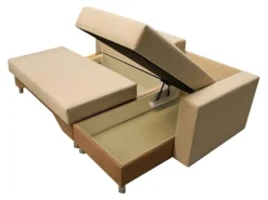 Hjørnesofa Akron 100 (Suedine 1008 + Suedine 1024)