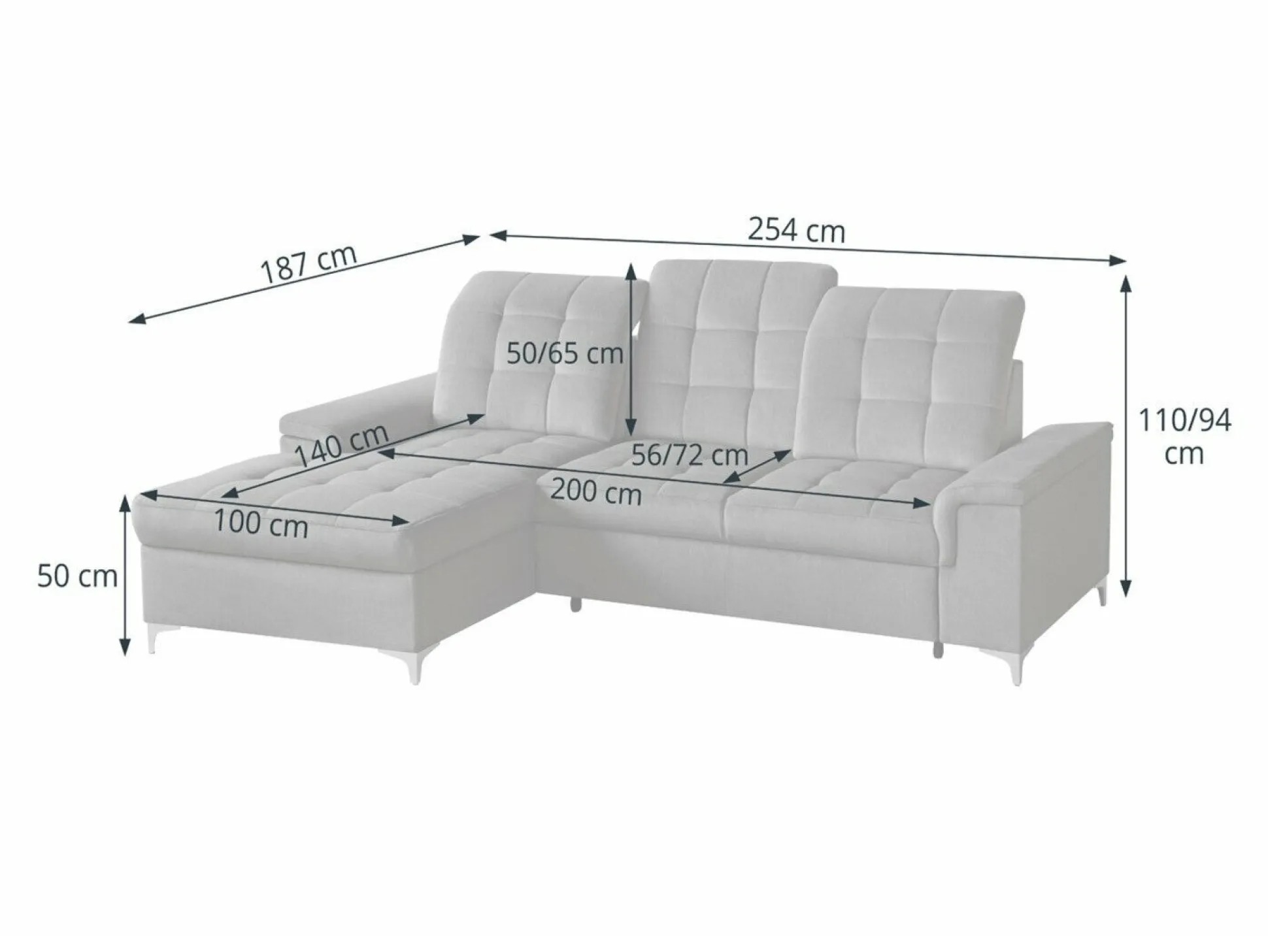 Hjørnesofa Boston 587 (Voss 15)