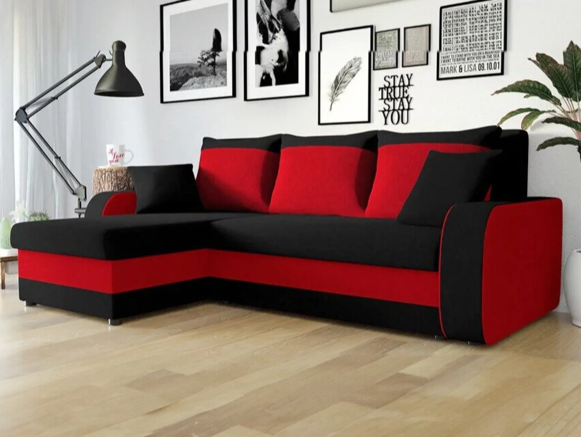 Hjørnesofa Comfivo Melissa (Mikrofaza 15 + Mikrofaza 22)