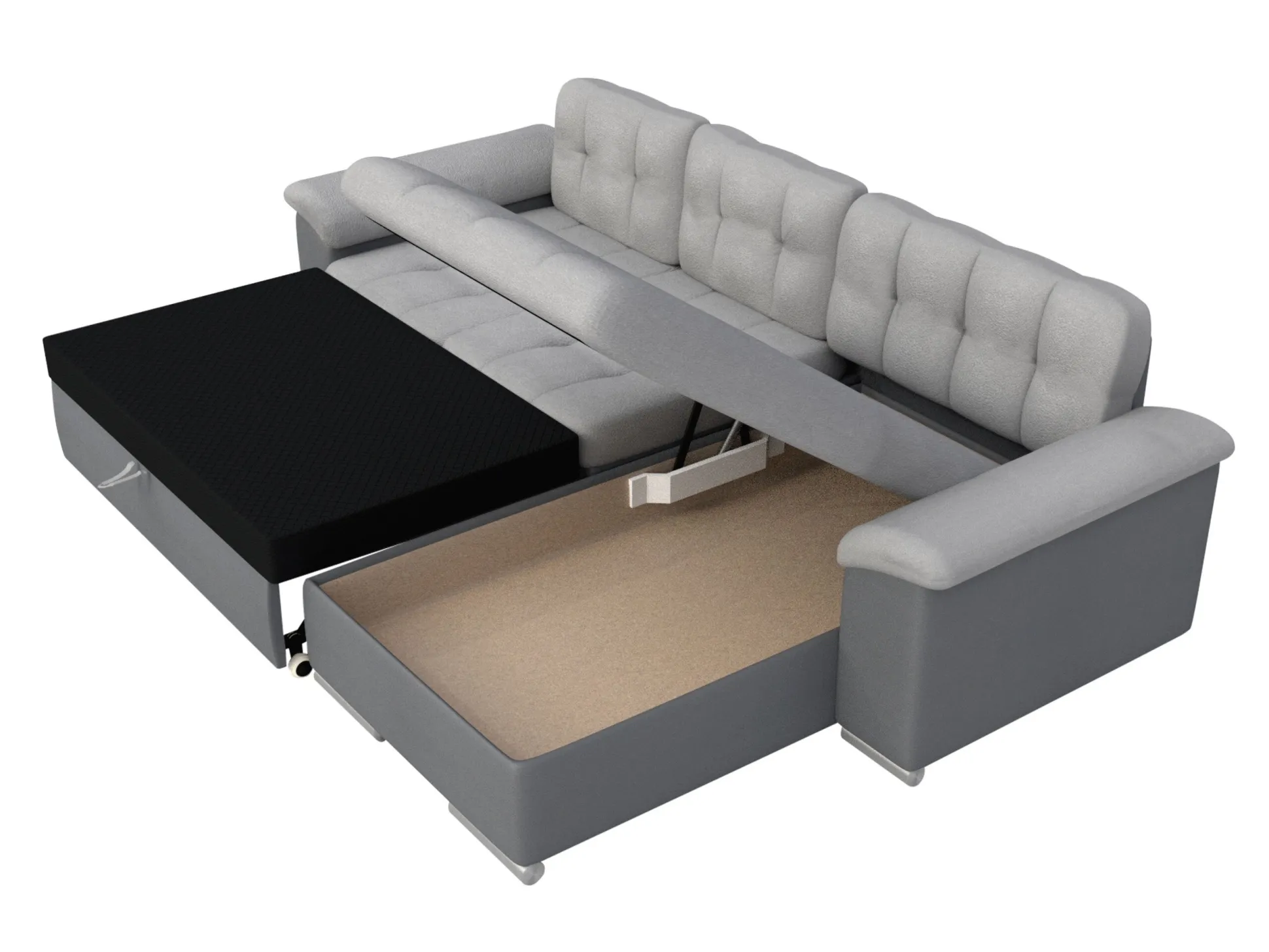 Hjørnesofa Comfivo Mica II (Zoya 01)