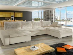 Hjørnesofa Comfivo Oliva I (Venus Velvet 2927 + Miu 2041 + Venus Velvet 2927)