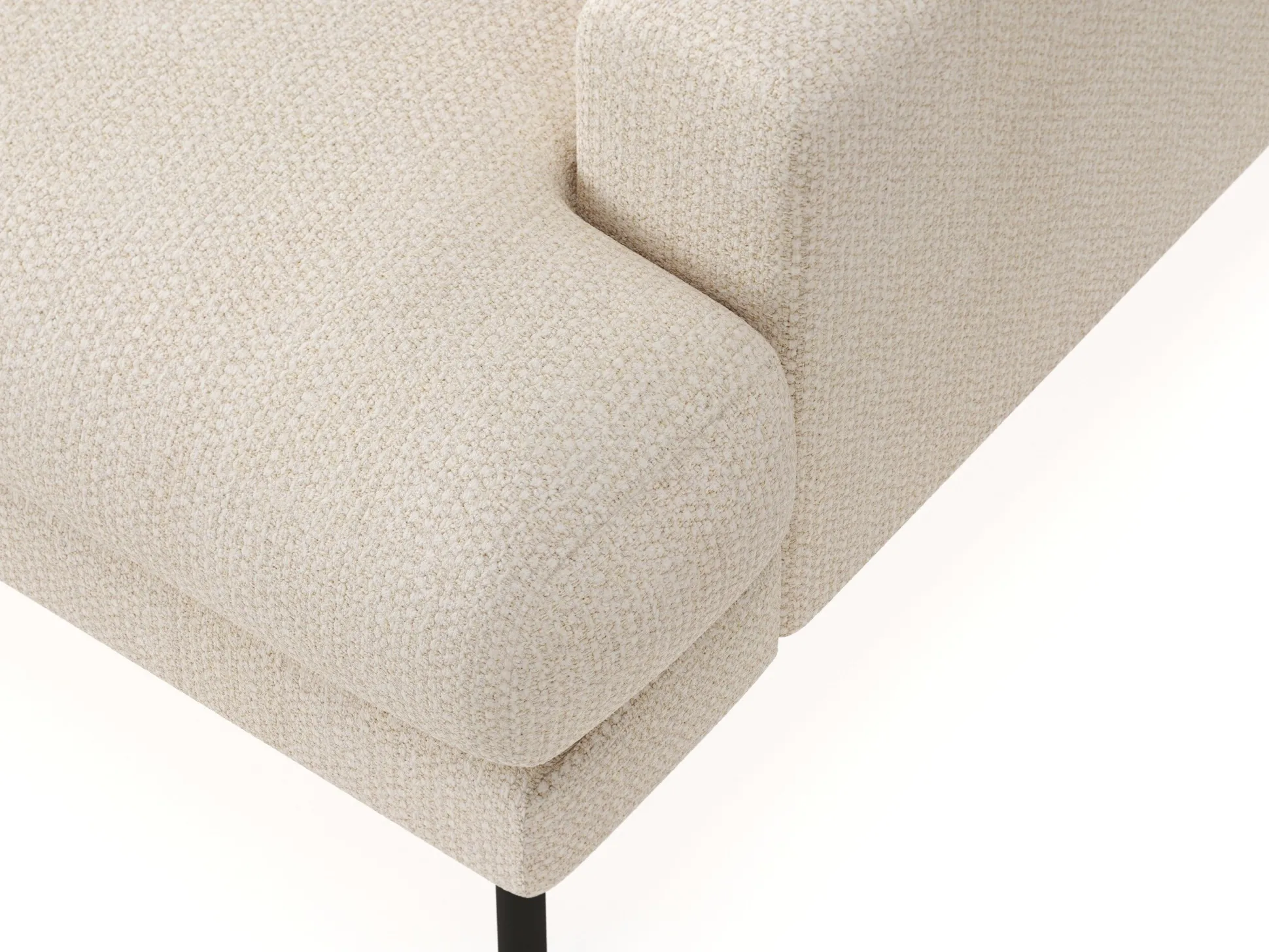 Hjørnesofa Elisonu 100 (Silencio 03)