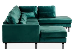 Hjørnesofa Floromo 101 (Monolith 37)