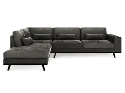 Hjørnesofa Floromo 107 (Monolith 95)