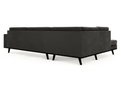 Hjørnesofa Floromo 107 (Monolith 95)