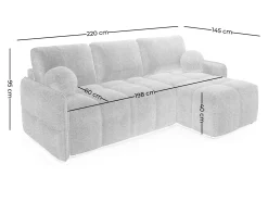 Hjørnesofa Greensboro 102