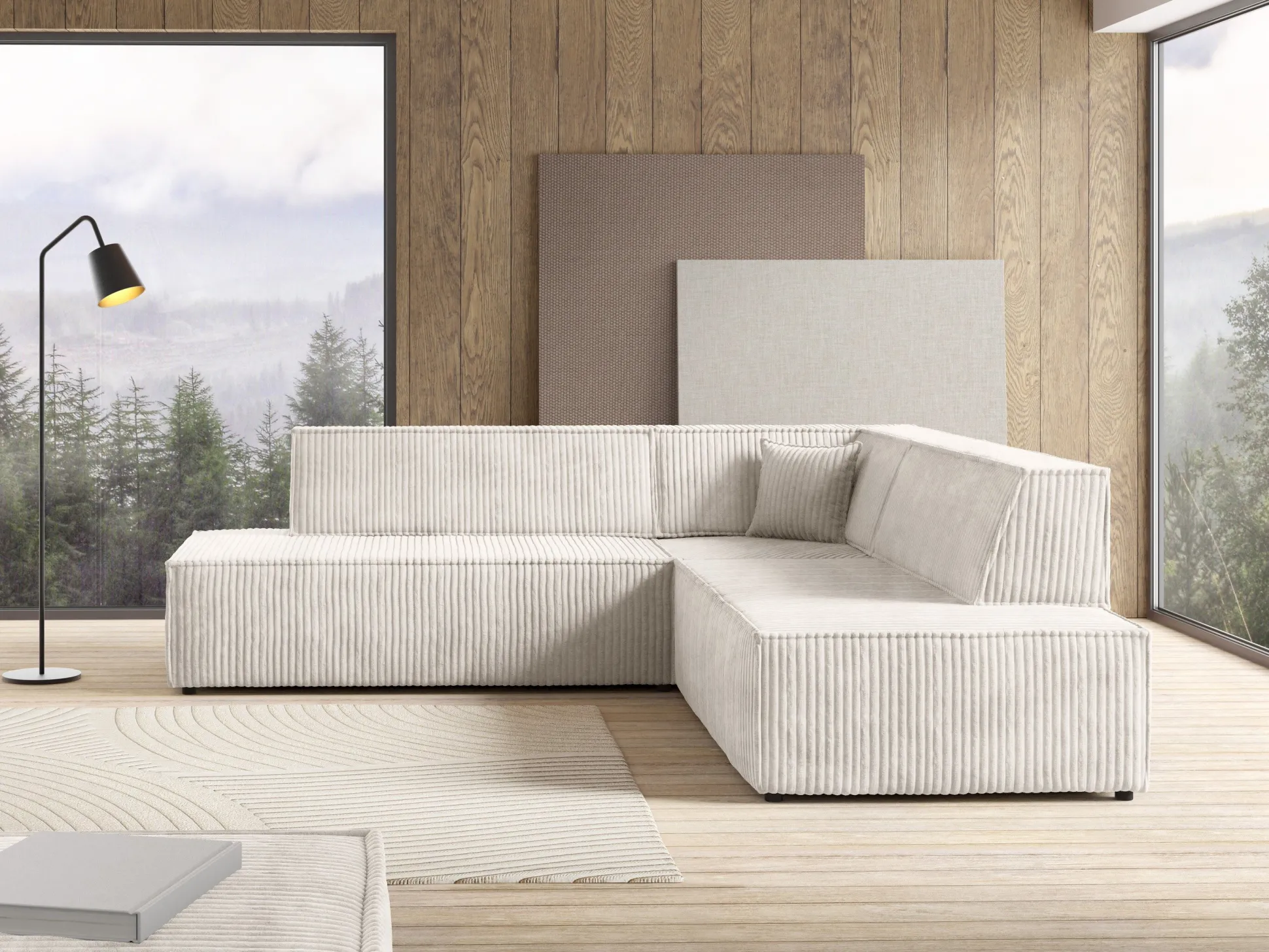 Hjørnesofa Kingston 188 (Tilia 01)