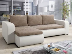 Hjørnesofa Muncie 100 (Soft 017 + Lawa 02)