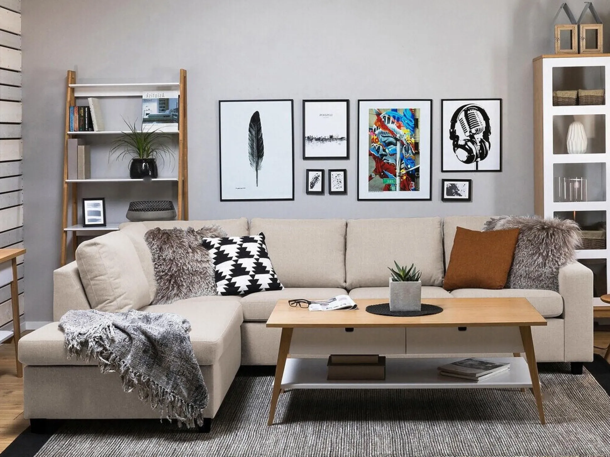 Hjørnesofa Scandinavian Choice Remavio 156 (Inari 22)