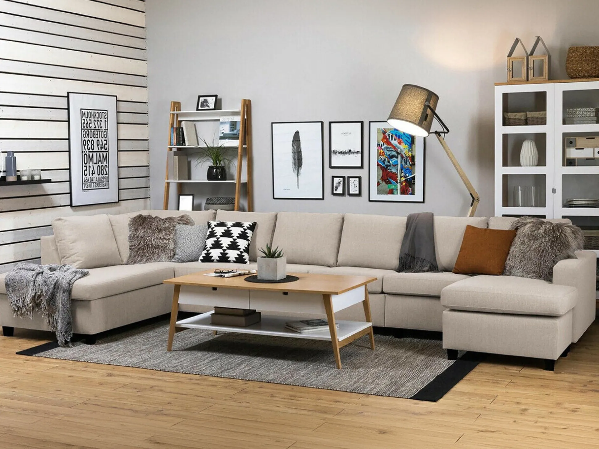 Hjørnesofa Scandinavian Choice Remavio 154 (Inari 22)